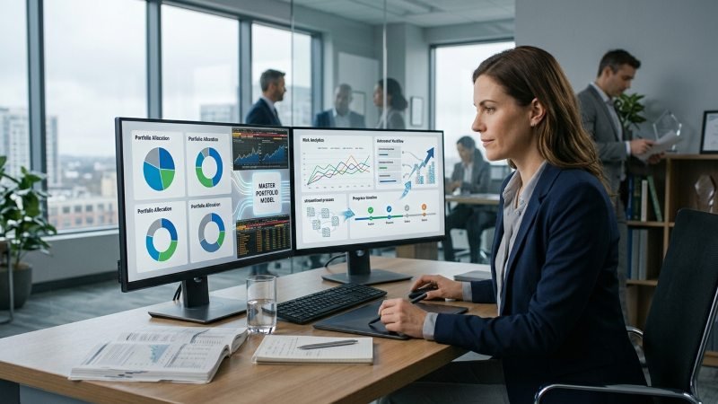 Financial advisor using outsourced investment management for advisors to scale portfolio management